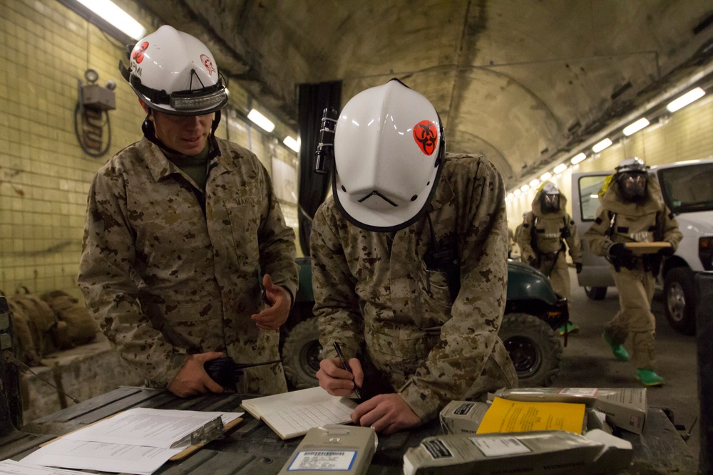 CBRN Training at CNR