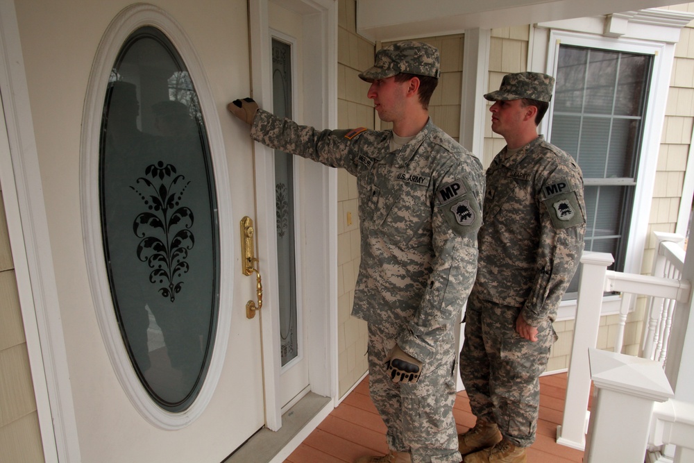 NJ Guardsmen helping New Jerseyians