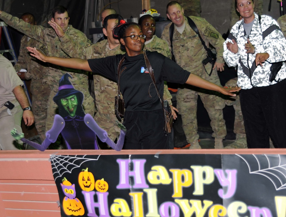 Camp Eggers section gathers for 'SPOoktacular' Halloween team building