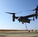 Marines train with Ospreys at Ie Shima