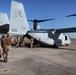 Marines train with Osprey at Ie Shima