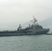 USS Denver arrives at Hong Kong