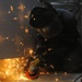 Sailor performs maintenance aboard USS Curtis Wilbur