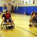 Wheelchair basketball game held in conjunction with Wounded Warrior conference