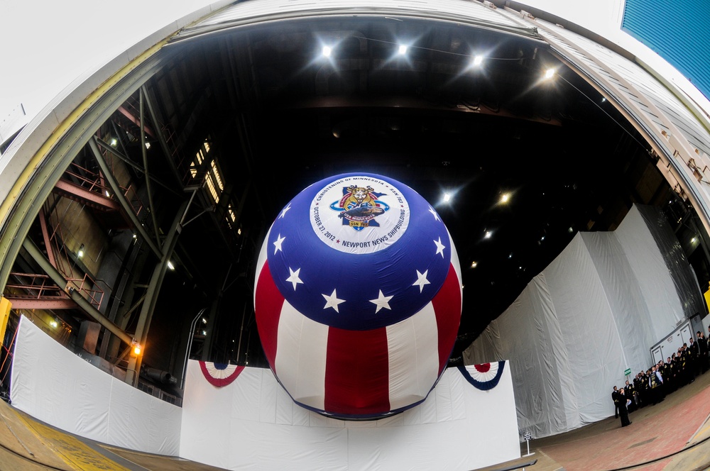 Minnesota christened at Newport News