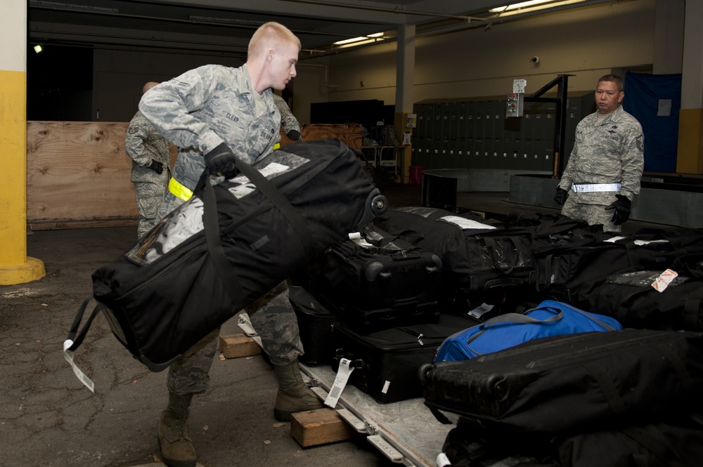 Travis Air Force Base Airmen support Hurricane Sandy relief