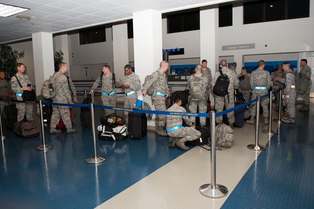 Travis Air Force Base Airmen support Hurricane Sandy relief