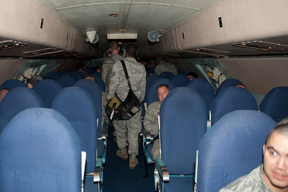 Travis Air Force Base Airmen support Hurricane Sandy relief