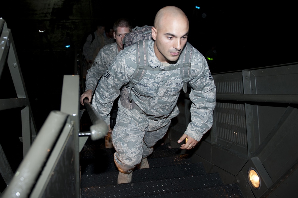 Travis Air Force Base Airmen support Hurricane Sandy relief