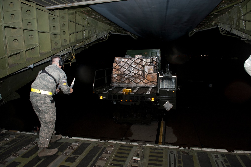 Travis Air Force Base Airmen support Hurricane Sandy relief