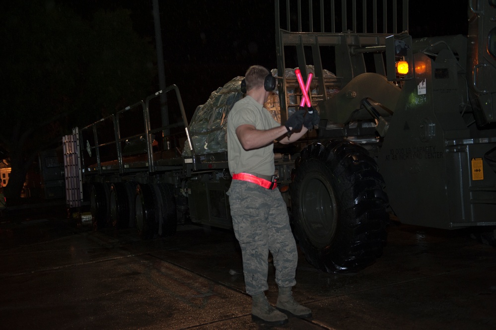 Travis Air Force Base Airmen support Hurricane Sandy relief