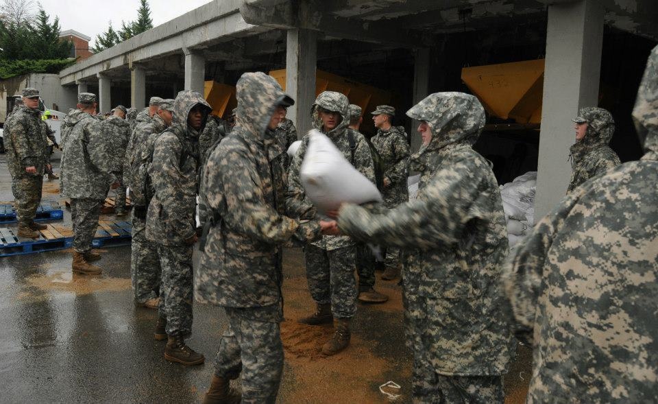 Old Guard soldiers brave Hurricane Sandy, render honors, ensure others’ safety