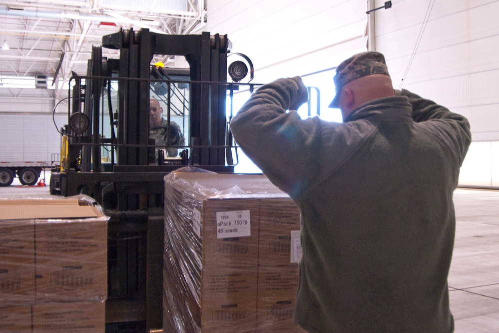 FEMA uses 167th Airlift Wing as staging area for storm relief