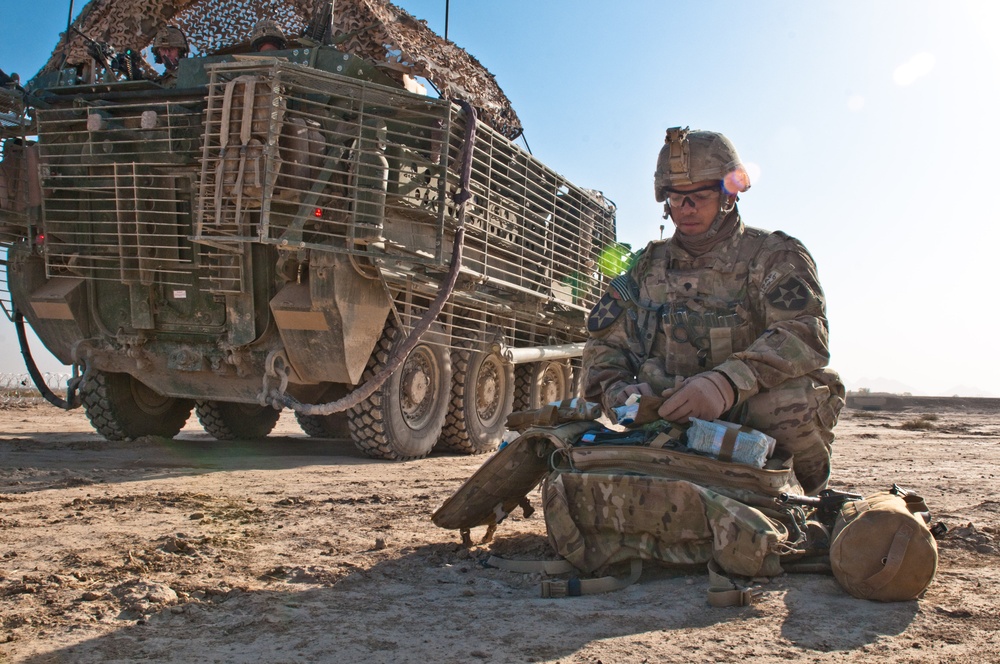 Healing hands, fighting spirit: Heroic medic first responder for Combined Task Force Arrowhead