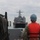 USS Fort McHenry departs Durres, Albania