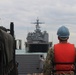 USS Fort McHenry departs Durres, Albania