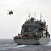 USNS Amelia Earheart replenishes carrier strike group