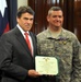 Perry honors Texas Guardsman for combat valor