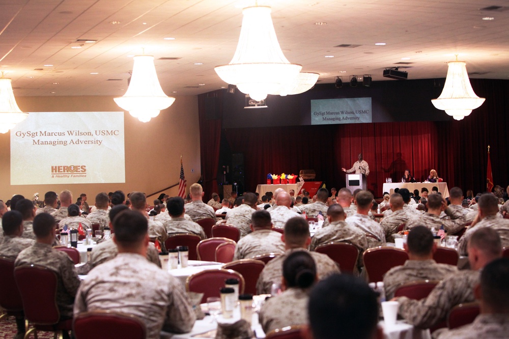 I MEF Marines attend leadership awareness conference