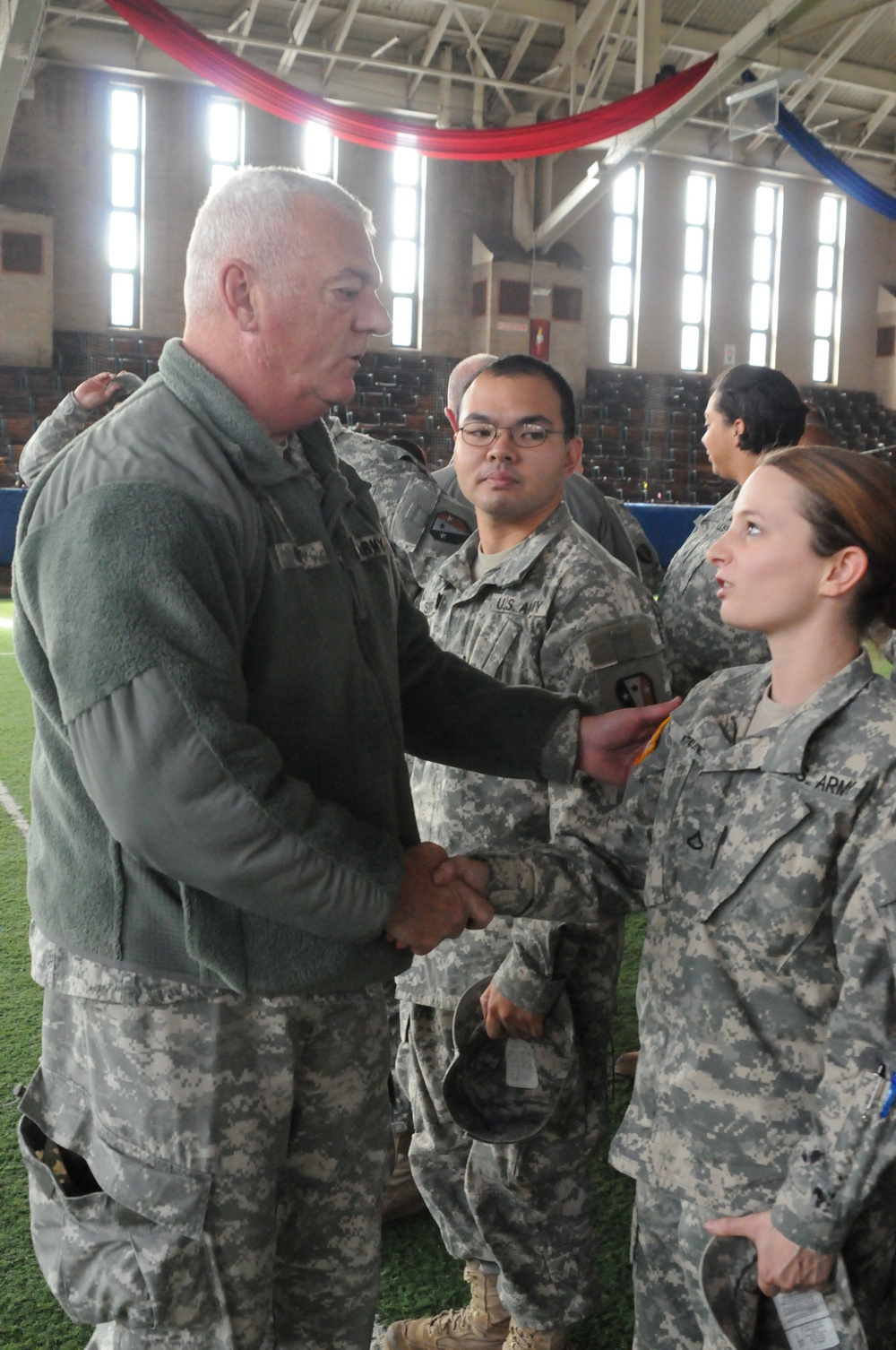 NJ National Guard leaders visit troops assisting Hurricane relief