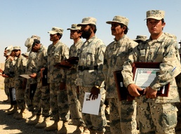 29 Afghan Border Police graduate from the Explosive Hazard Reduction Course