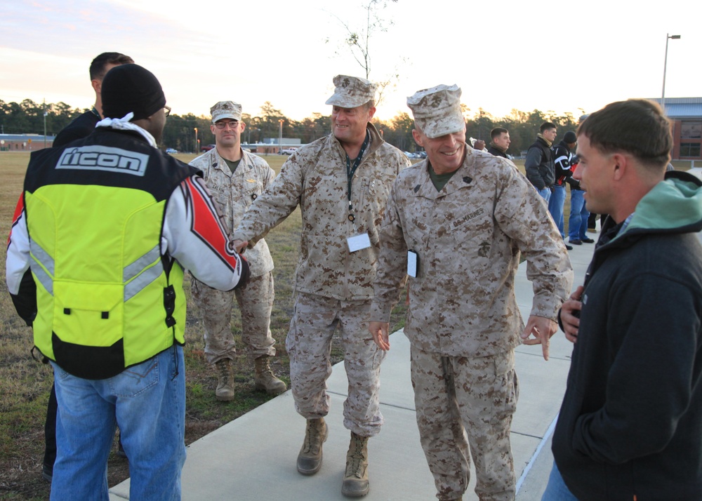 MARSOC motorcycle operators conduct first consolidated ride