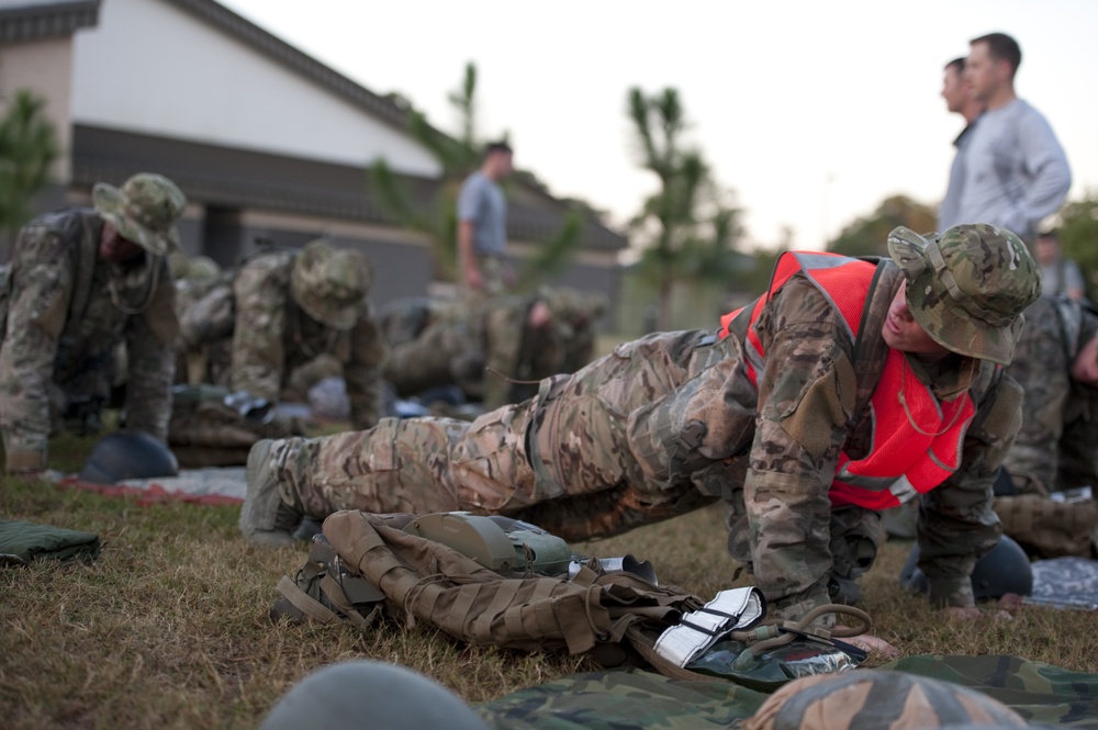 USAF TACP ruck march