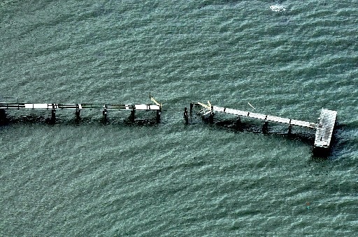 Civil Air Patrol aerial photography missions record Hurricane Sandy coastal impact