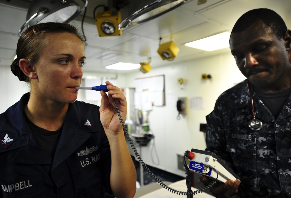 Nigeria native keeps sailors healthy aboard USS Tortuga