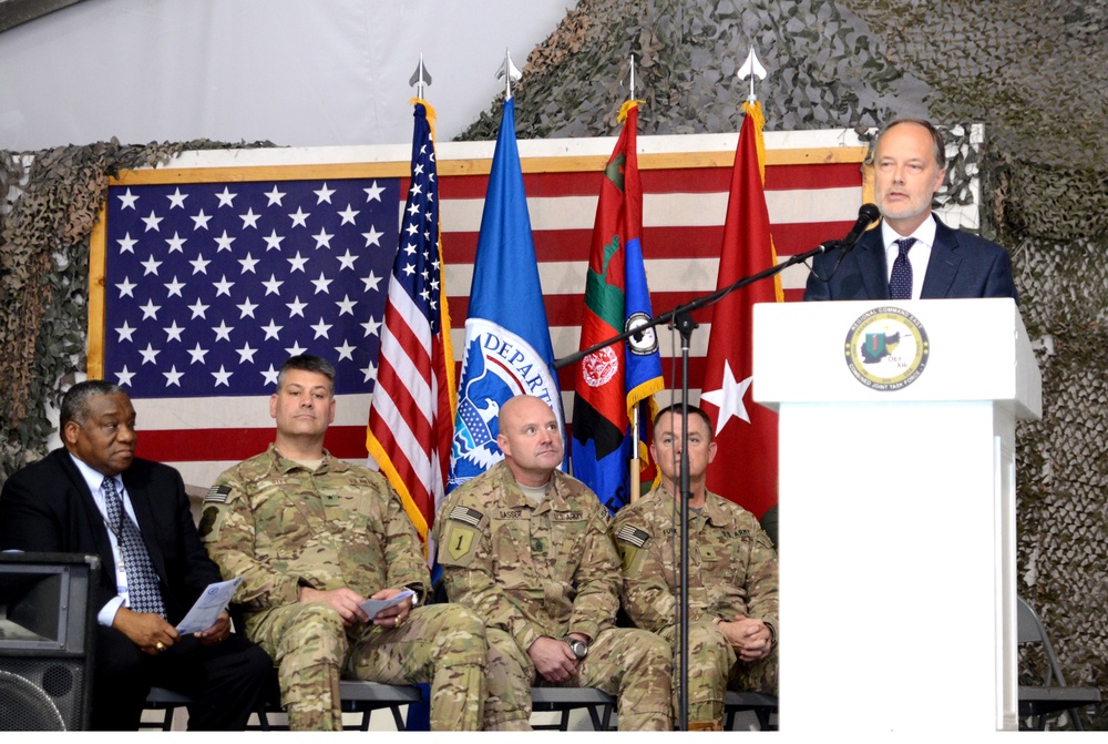 Thirty one deployed servicemembers earn US citizenship at Bagram Air Field