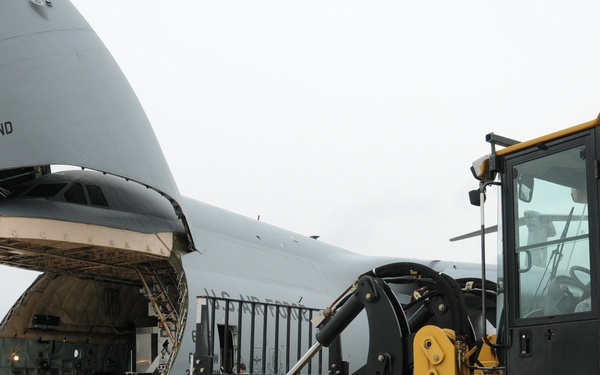 105th Airlift Wing Key Hub in 18th Air Force "Lean Forward" support of East Coast relief efforts