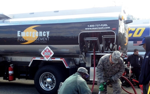 Fuel is distributed in New York