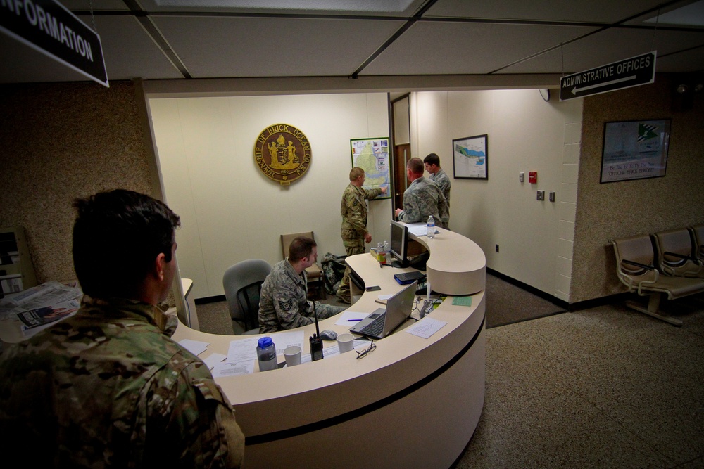 NJ National Guard assists local community in wake of Hurricane Sandy