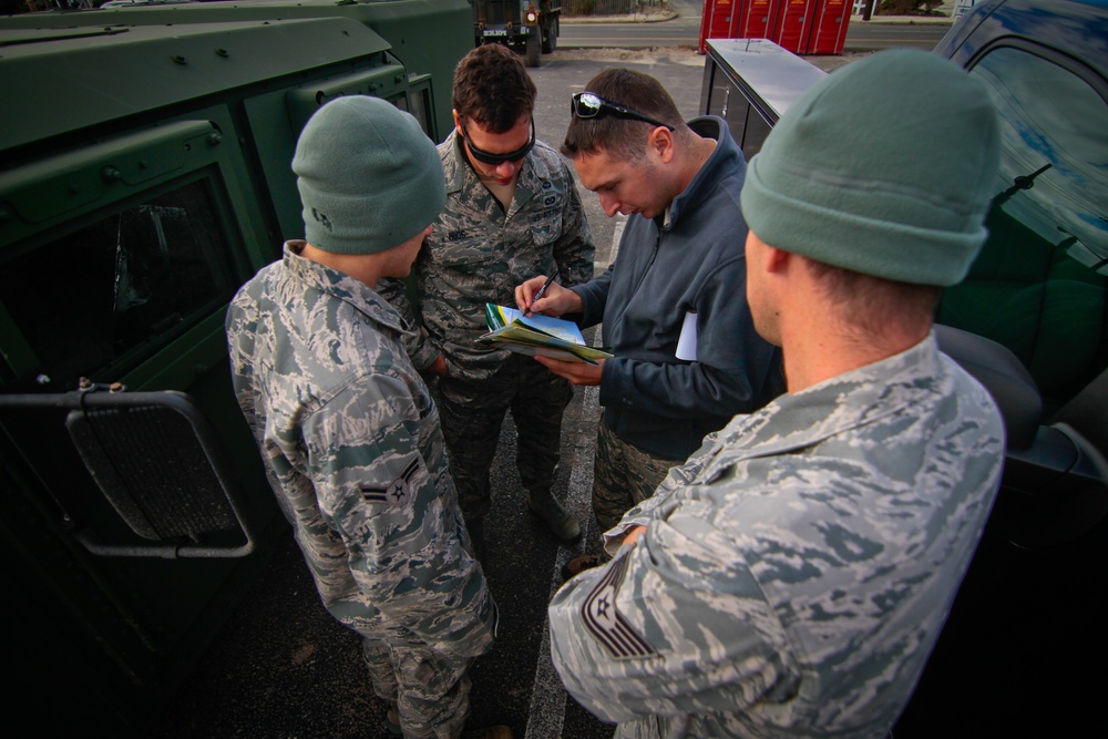 NJ National Guard assists local community in wake of Hurricane Sandy