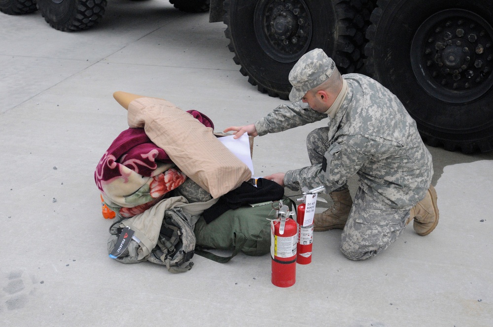 Soldiers Prepare for 10-Day Mission to help with Hurriance Sandy Relief Efforts