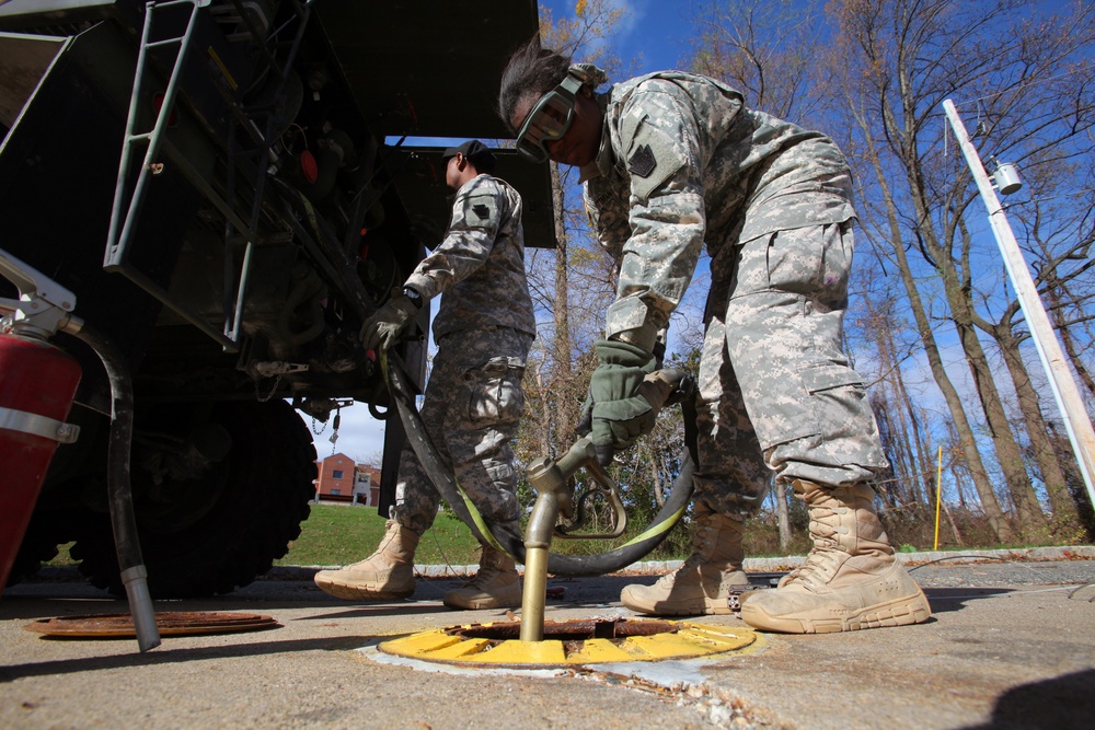 Army refuelers provide mobile fuel support for first responders