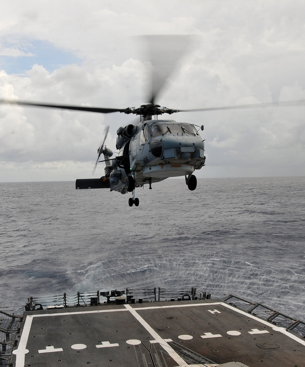 USS Underwood participates in Martillo, Southern Seas