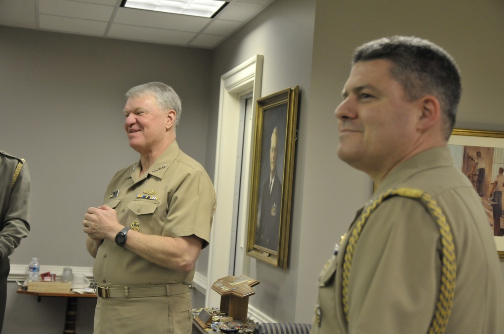 CNO presents Legion of Merit award