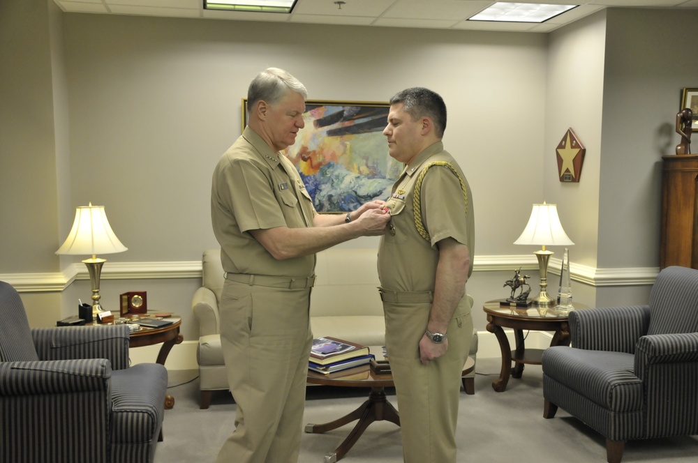 CNO presents Legion of Merit award