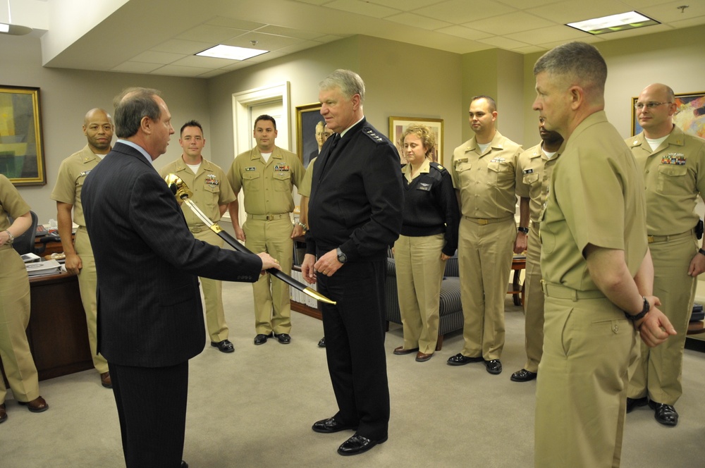 CNO made honorary master chief petty officer