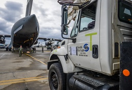 On-loading the truck