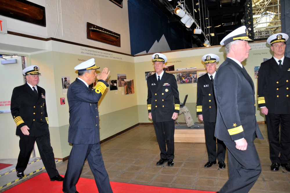 CNO hosts Brazilian navy commander