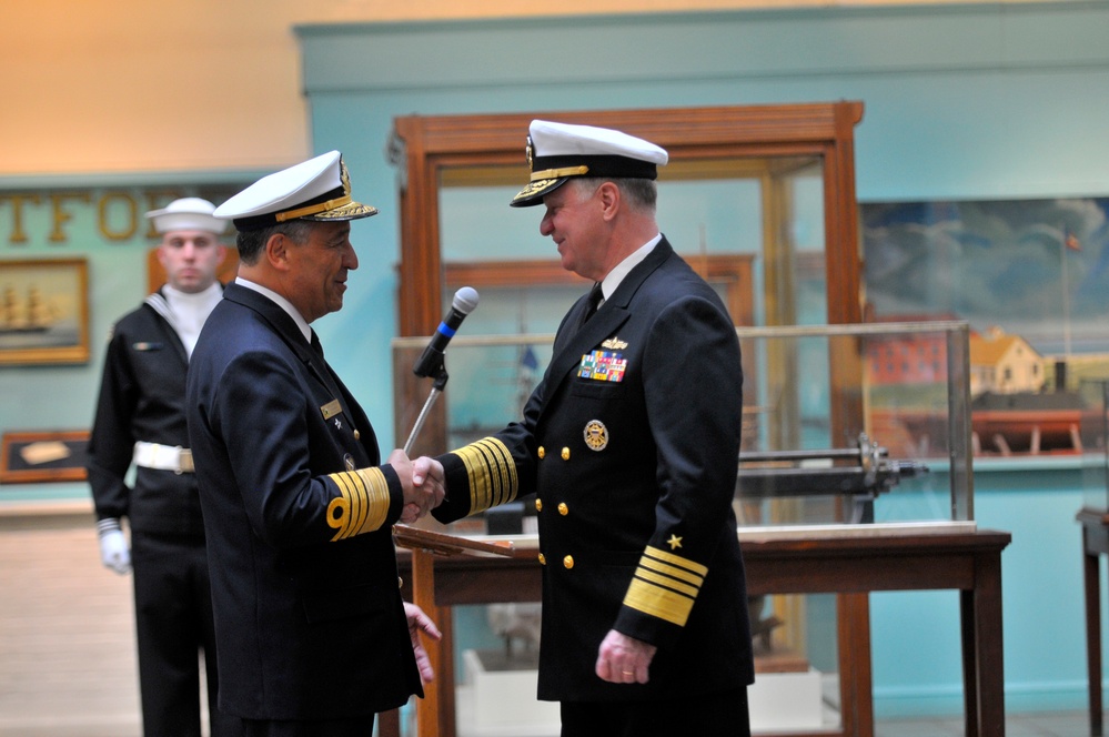 CNO hosts Brazilian navy commander