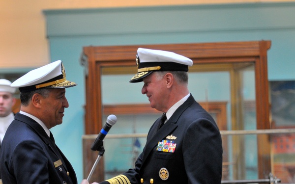 CNO hosts Brazilian navy commander
