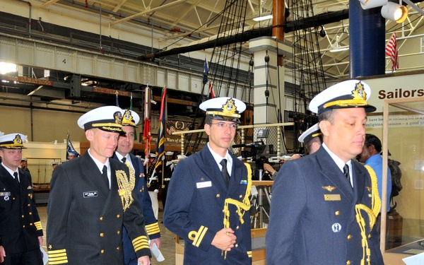 CNO hosts Brazilian navy commander