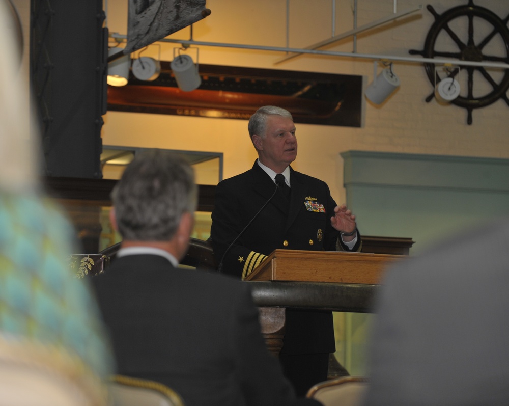 CNO speaks at Young Professionals Organization social