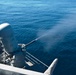 USS Harry S. Truman fires weapons system