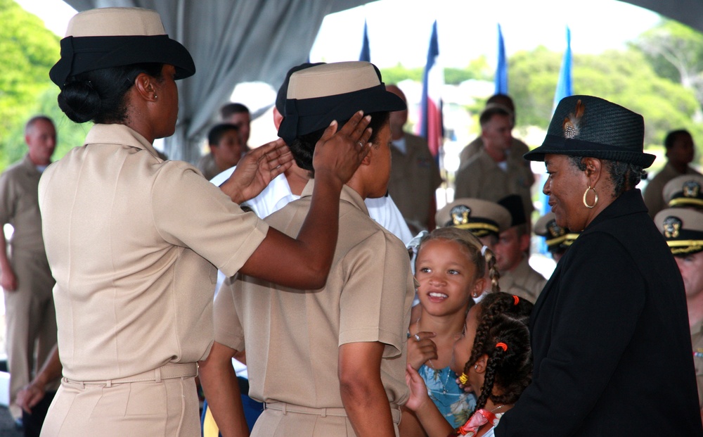 CPO pinning ceremony at Pearl Harbor