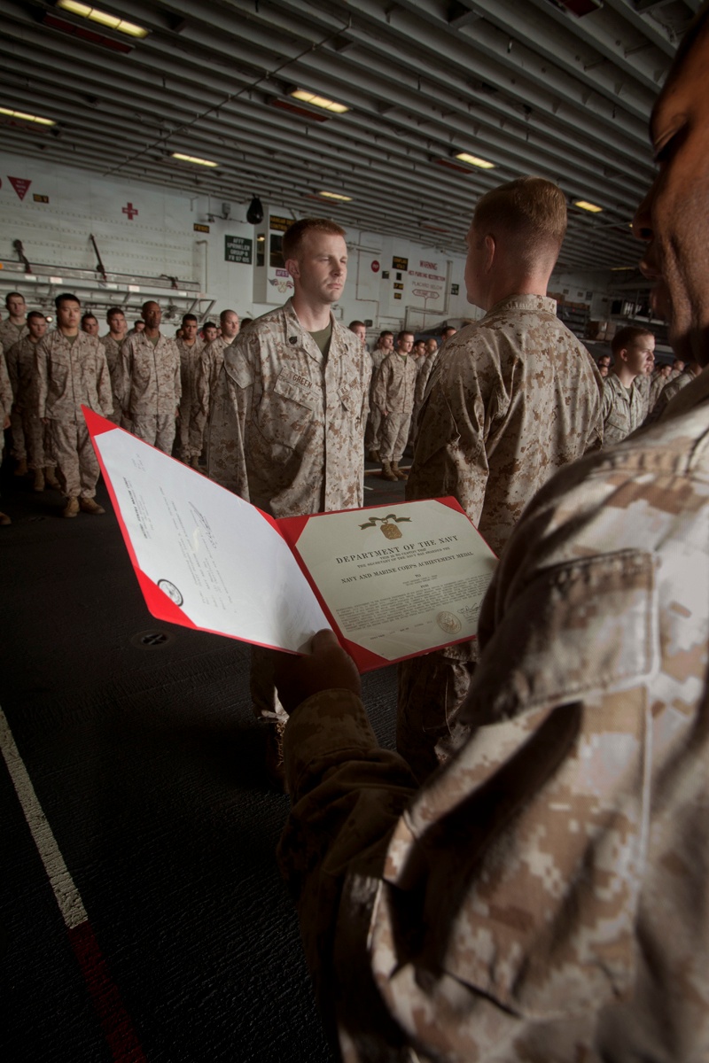 Promotion ceremony