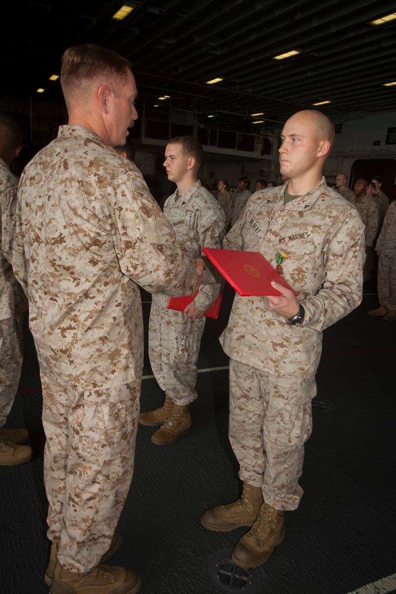 Promotion ceremony